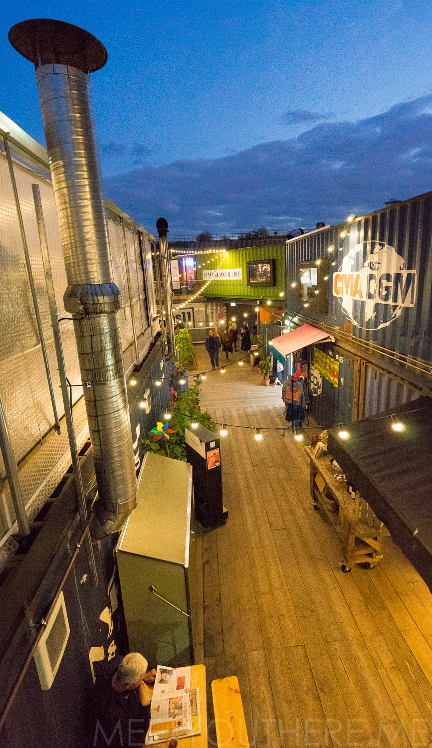 A VIEW FROM THE TOP OF THE POP BRIXTON MARKET // POP BRIXTON