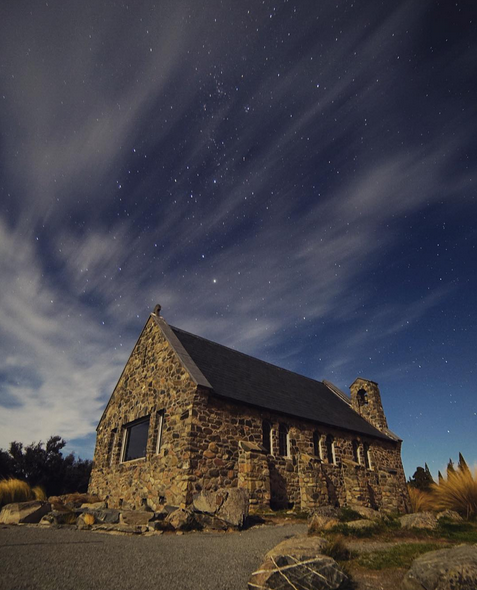 CHURCH OF THE GOOD SHEPARD | LAKE TEKAPO, SOUTH ISLAND, NEW ZEALAND