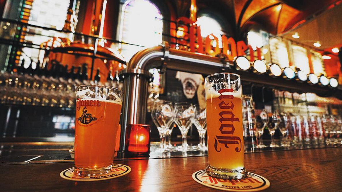 Beers in haarlem, netherlands! 