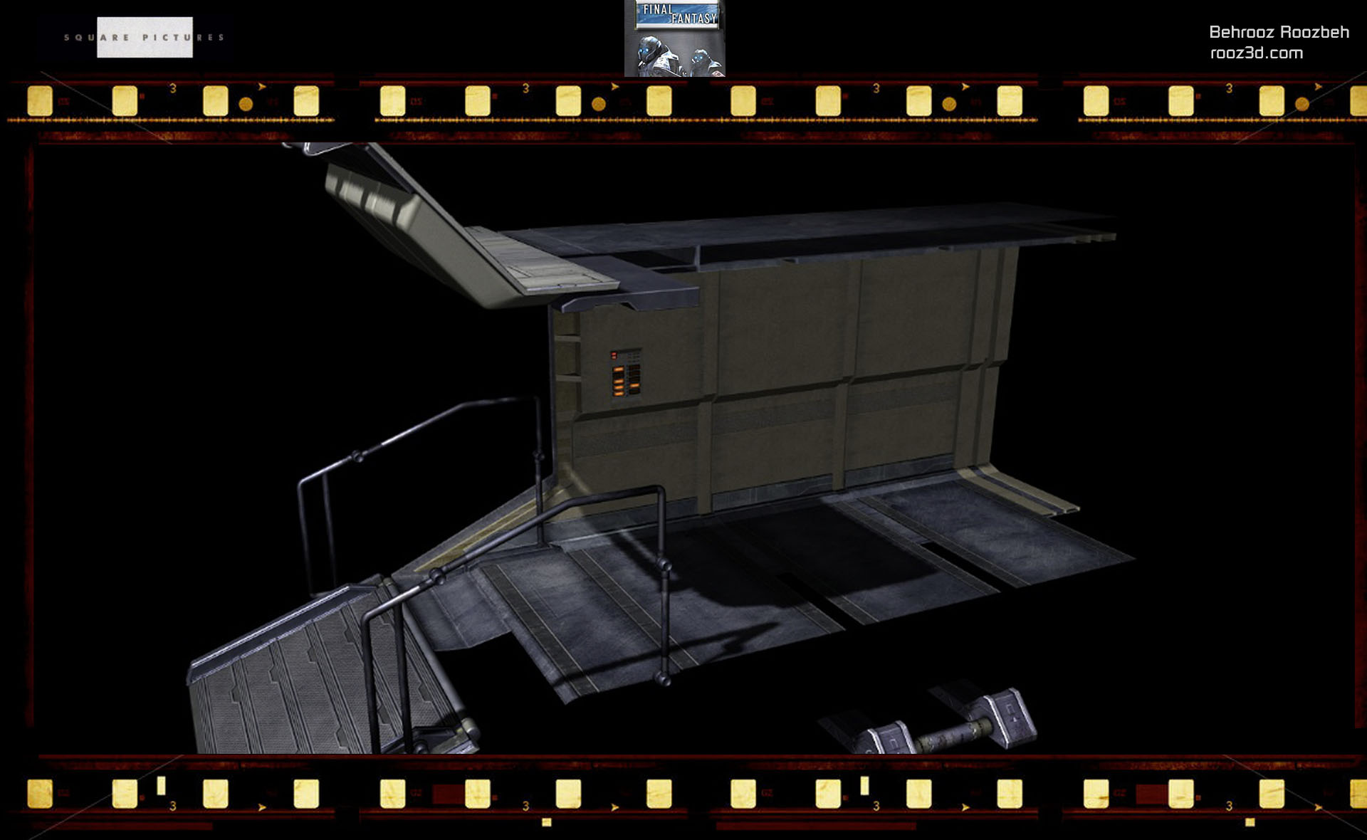 Escape pod Exit Textures: Behrooz Roozbeh