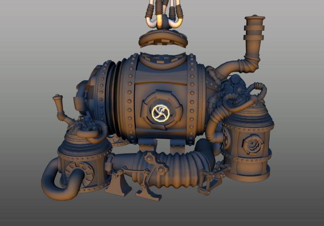 Engine Room Modeling/Texture/Lighting: Behrooz Roozbeh