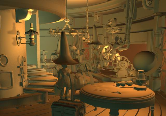 Pilot Room Modeling/Texture/Lighting: Behrooz Roozbeh/Rick Makul