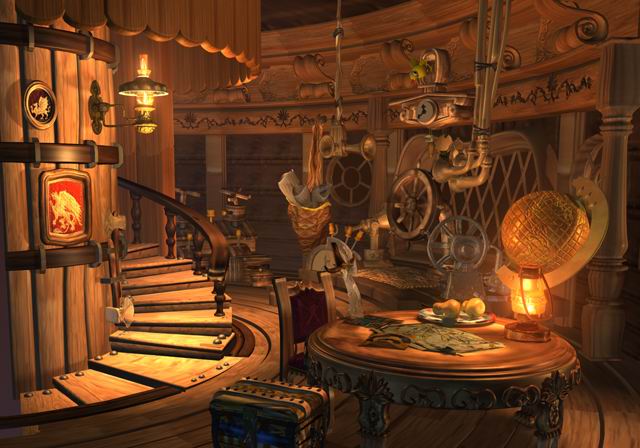 Pilot Room Modeling/Texture/Lighting: Behrooz Roozbeh/Rick Makul