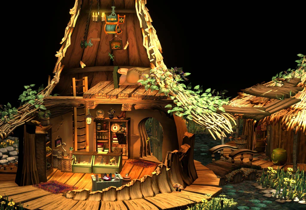   Magic Village    Modeling/Texture/Lighting:   Behrooz Roozbeh 