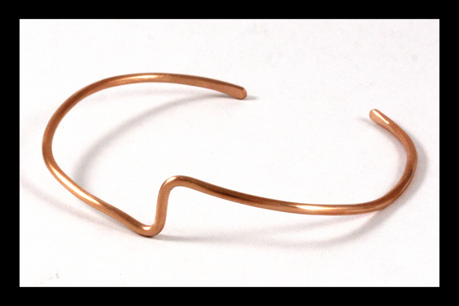 Bent Copper Bracelet