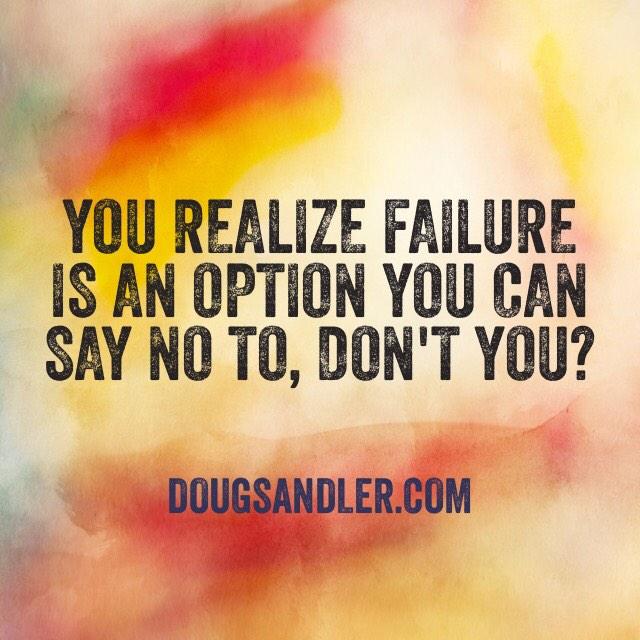 No option for failing