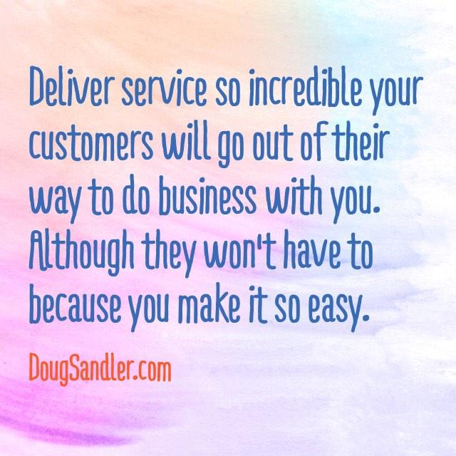 Out of your way service