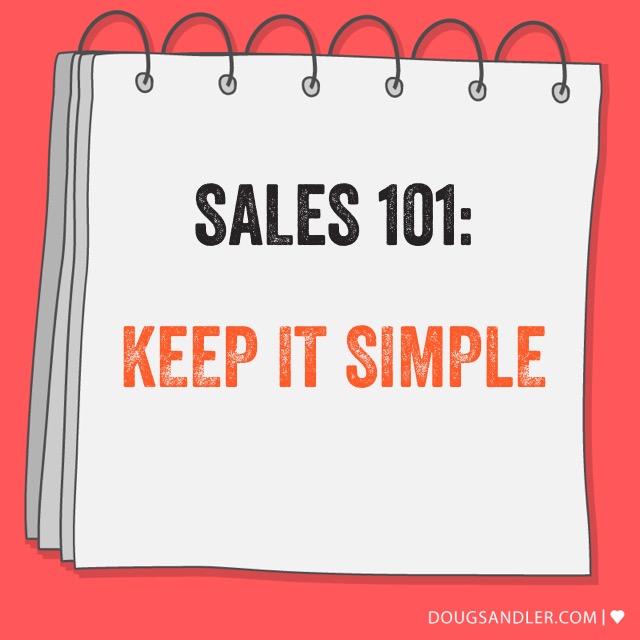 Keep it simple
