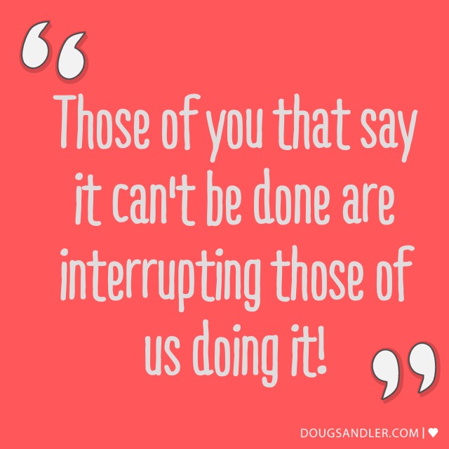Stop interrupting