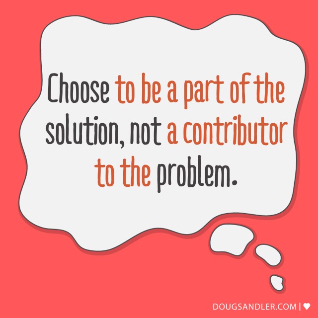 Part of the solution