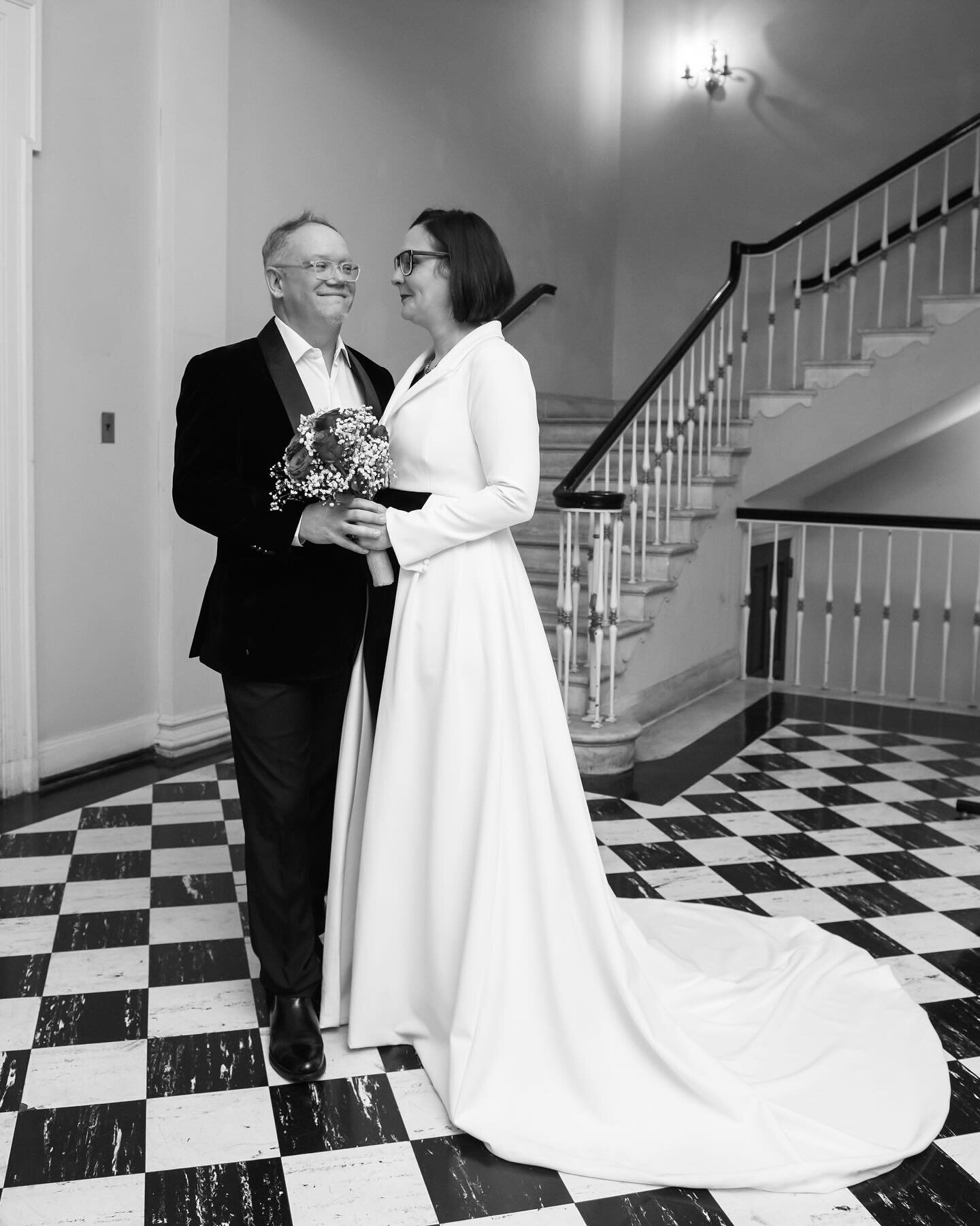 This wedding was pure poetry. They got married in the moon room, on one of the coldest evenings of the year, surrounded by 300 candles and their closest family and friends&hellip;their love illuminating everything. Congratulations, Andy &amp; Lisa! &