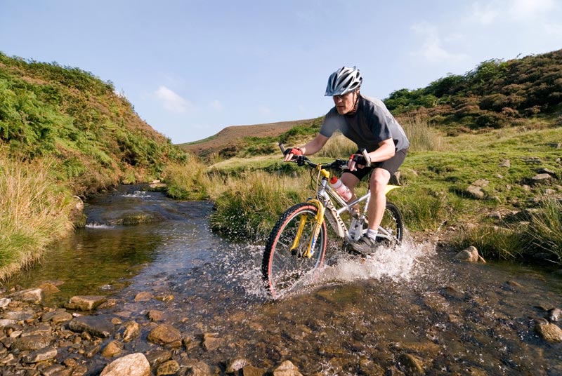 Mountain biking