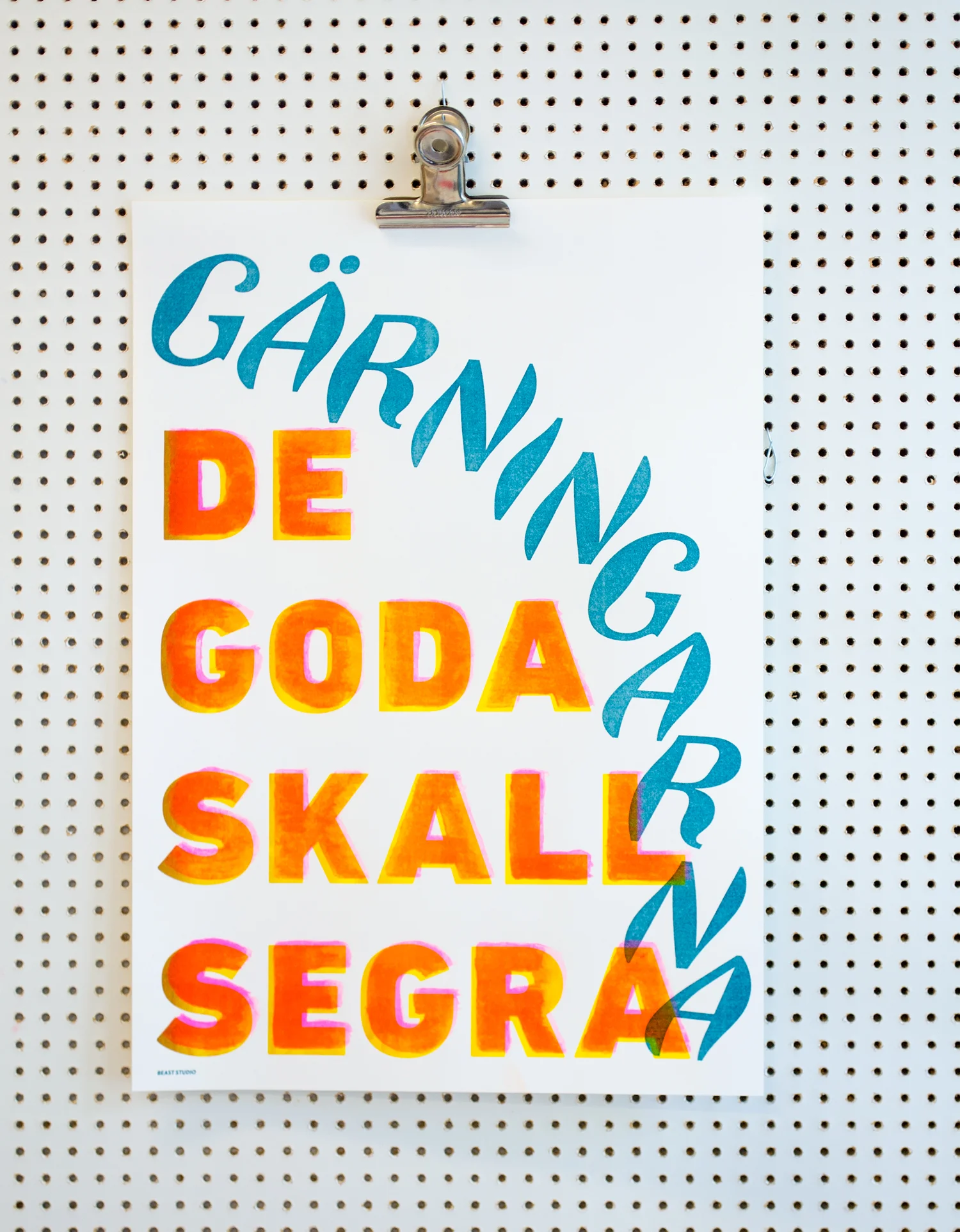 De goda gärningarna skall segra