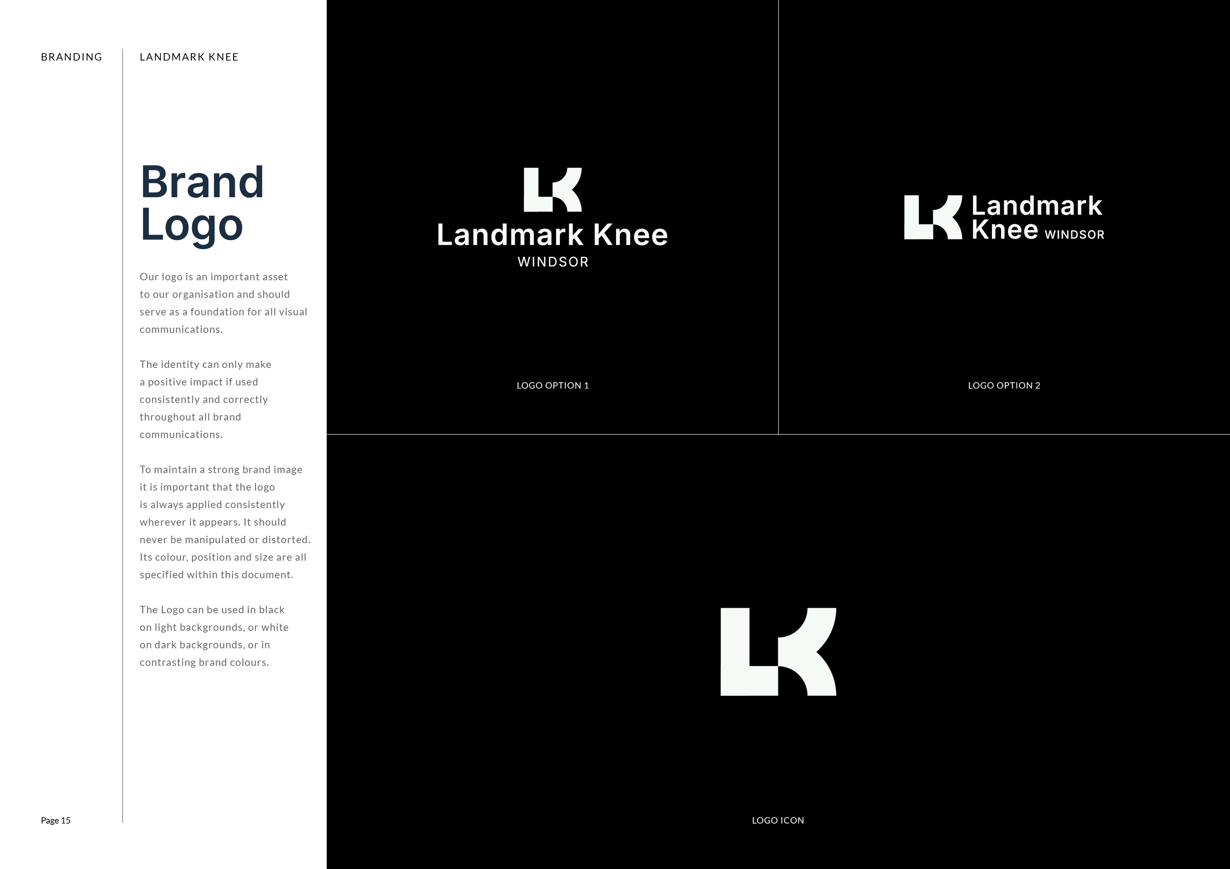 Logo and Brand Identity Design for Landmark Knee15.png