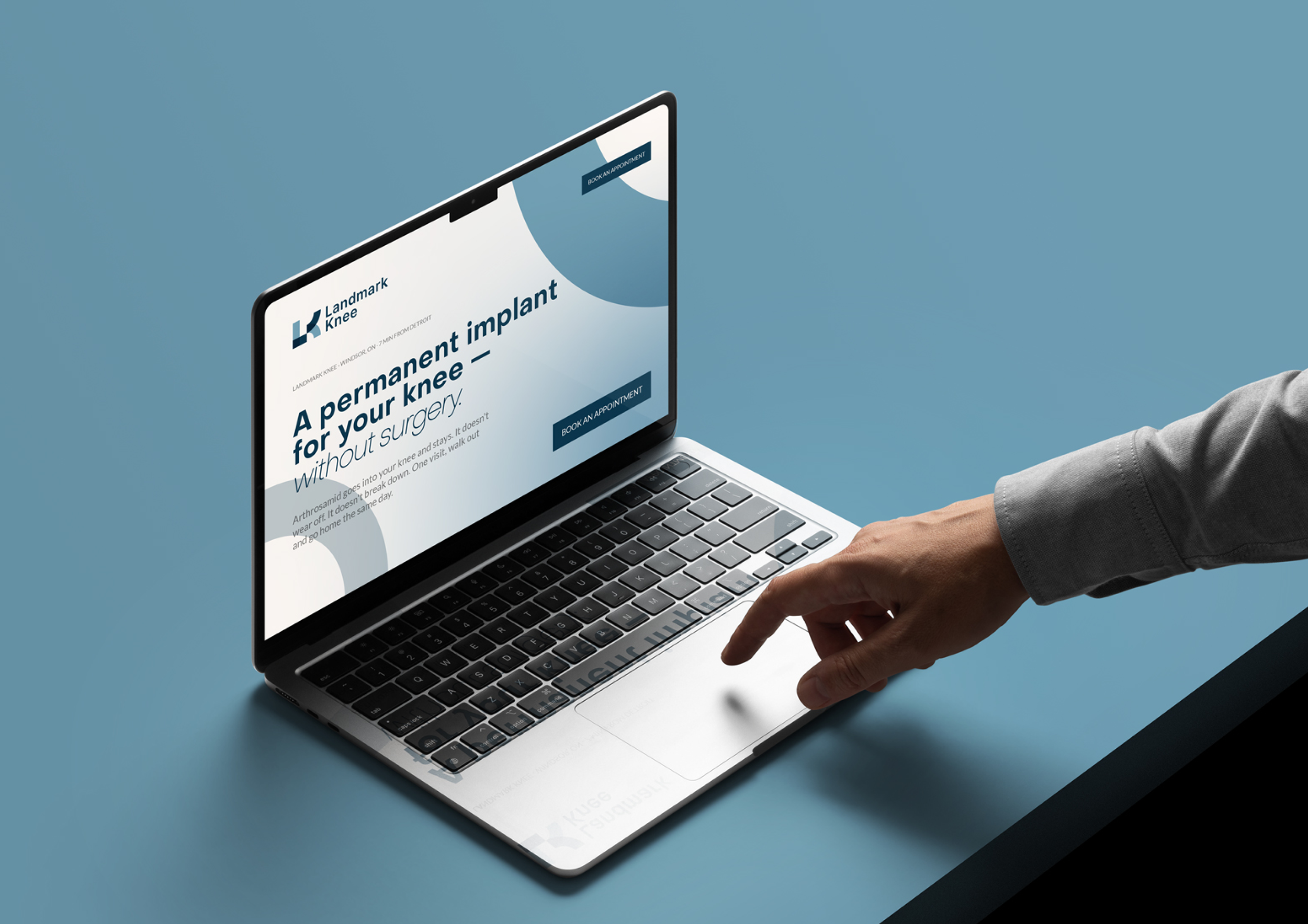Logo and Brand Identity Design for Landmark Knee19.png