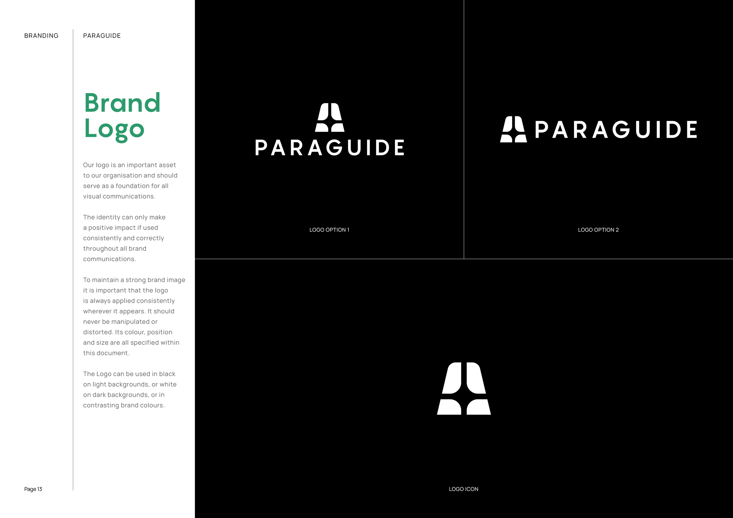 Logo and Brand Identity Design for PARAGUIDE13.png