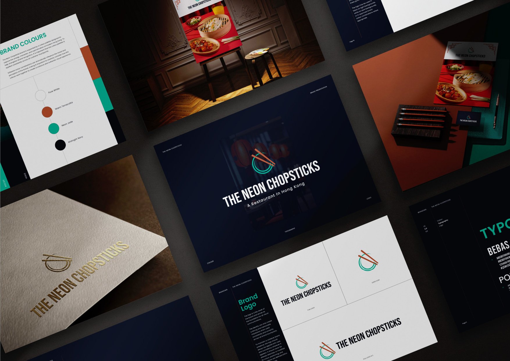 Logo And Brand Identity Design Presentation For The Neon Chopsticks By Eivind Holum15.jpg