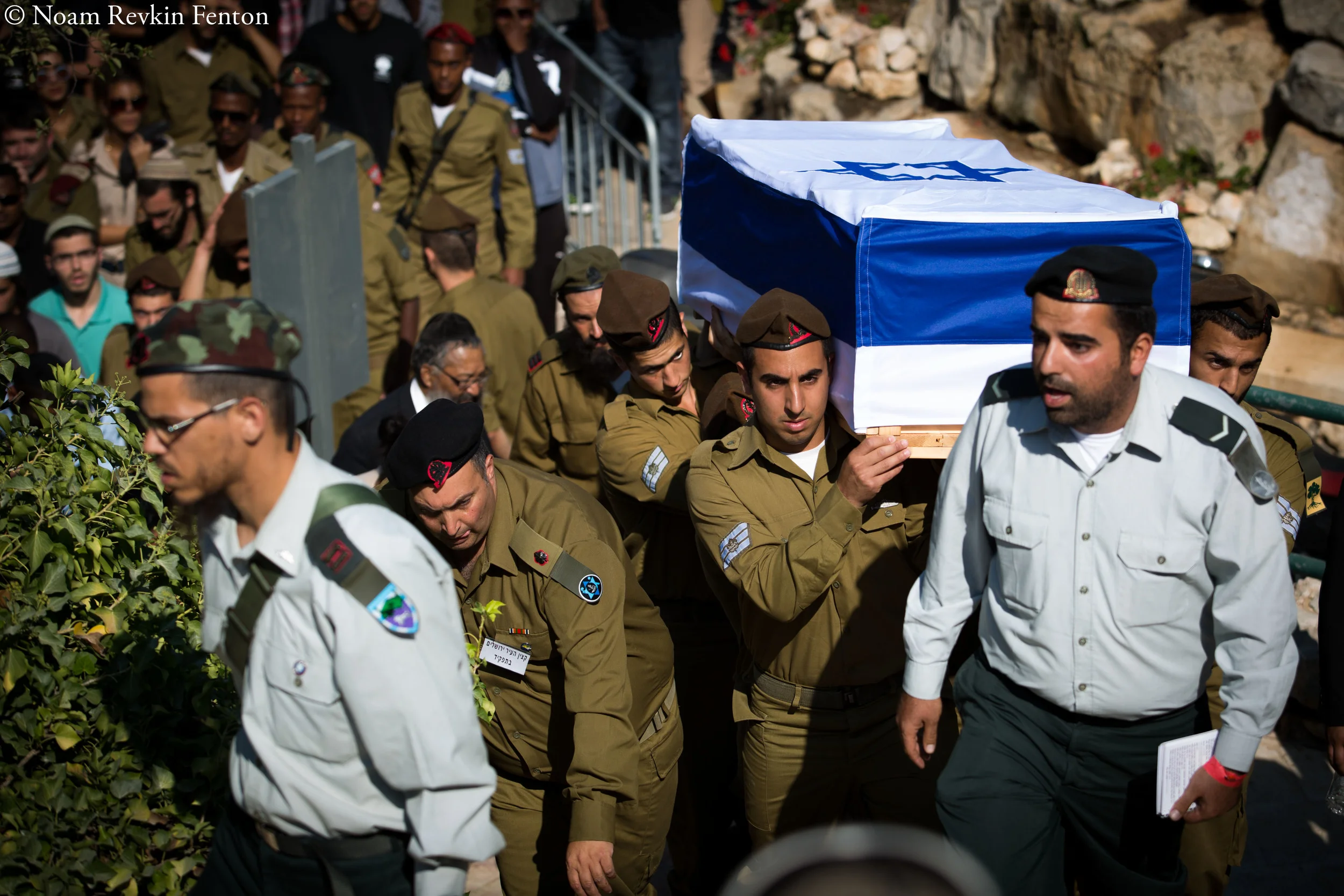 The funeral of Staff Sgt. Moshe Malko