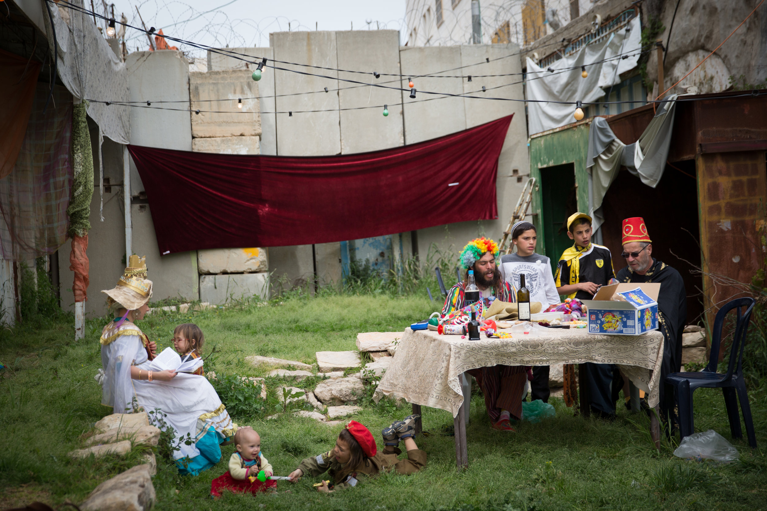 purim in Hebron