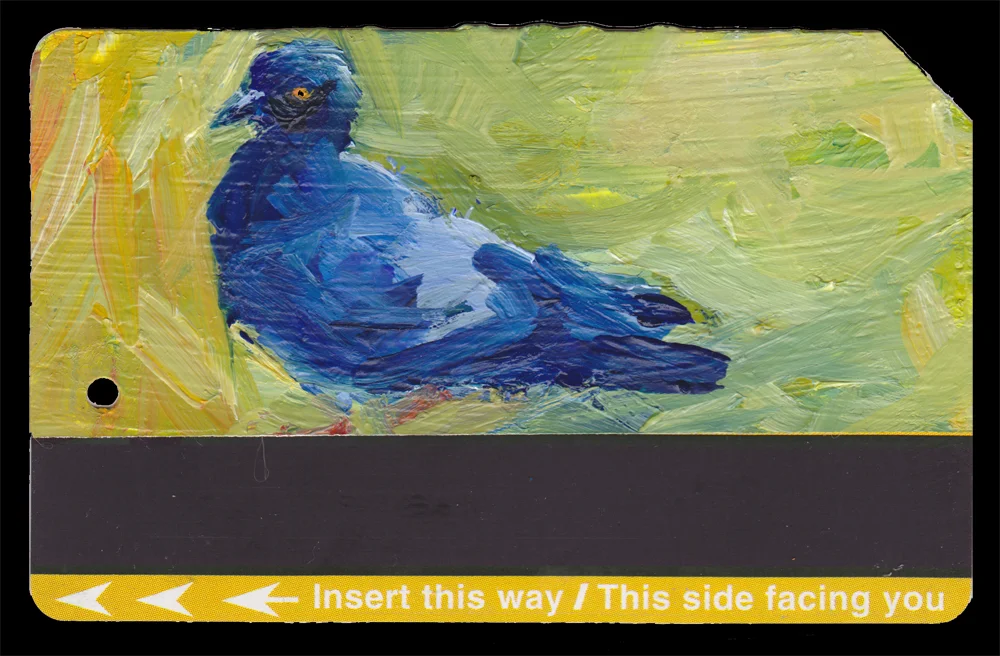 NYC Subway Card Pigeon No. 5