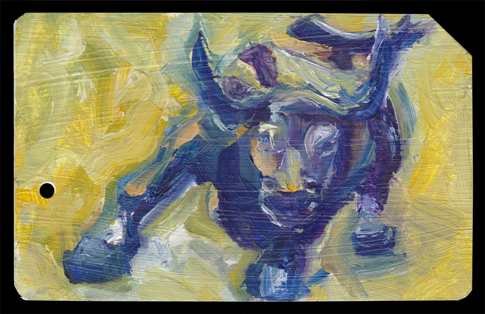 Metro Card Wall Street Bull No. 4