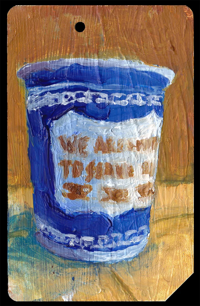 Metro Card Coffee Cup No. 1