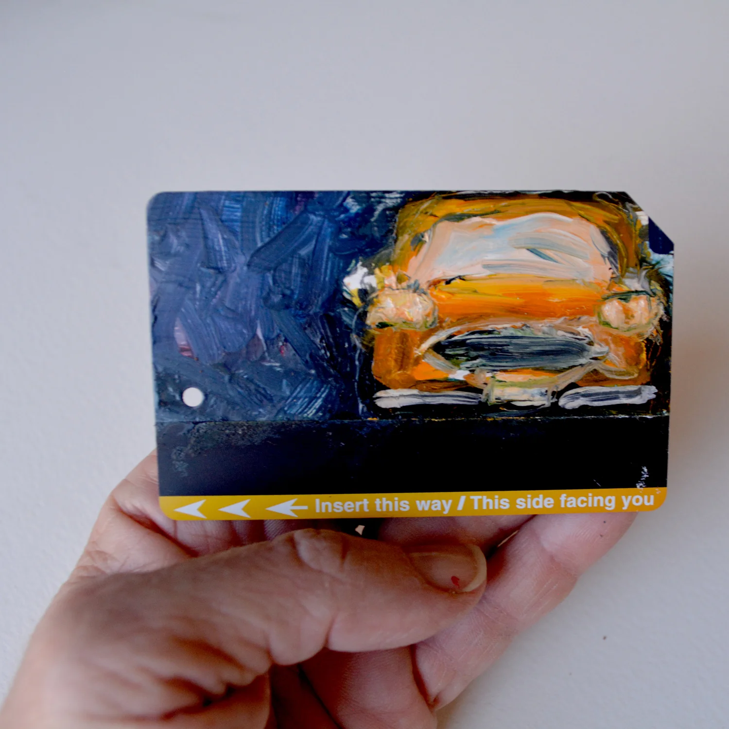 NYC Subway Card Taxi No. 19