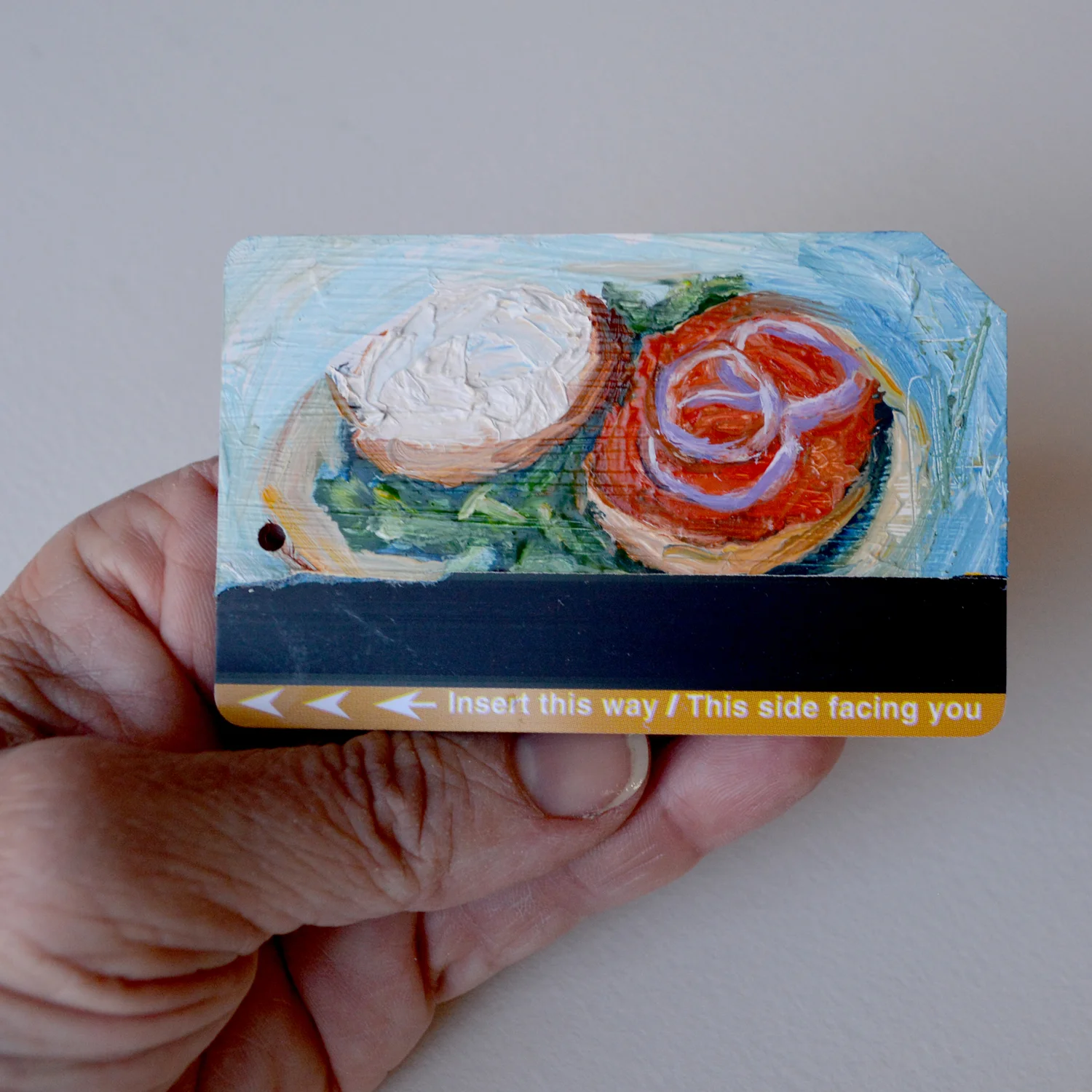 NYC Subway Card Bagel No. 21