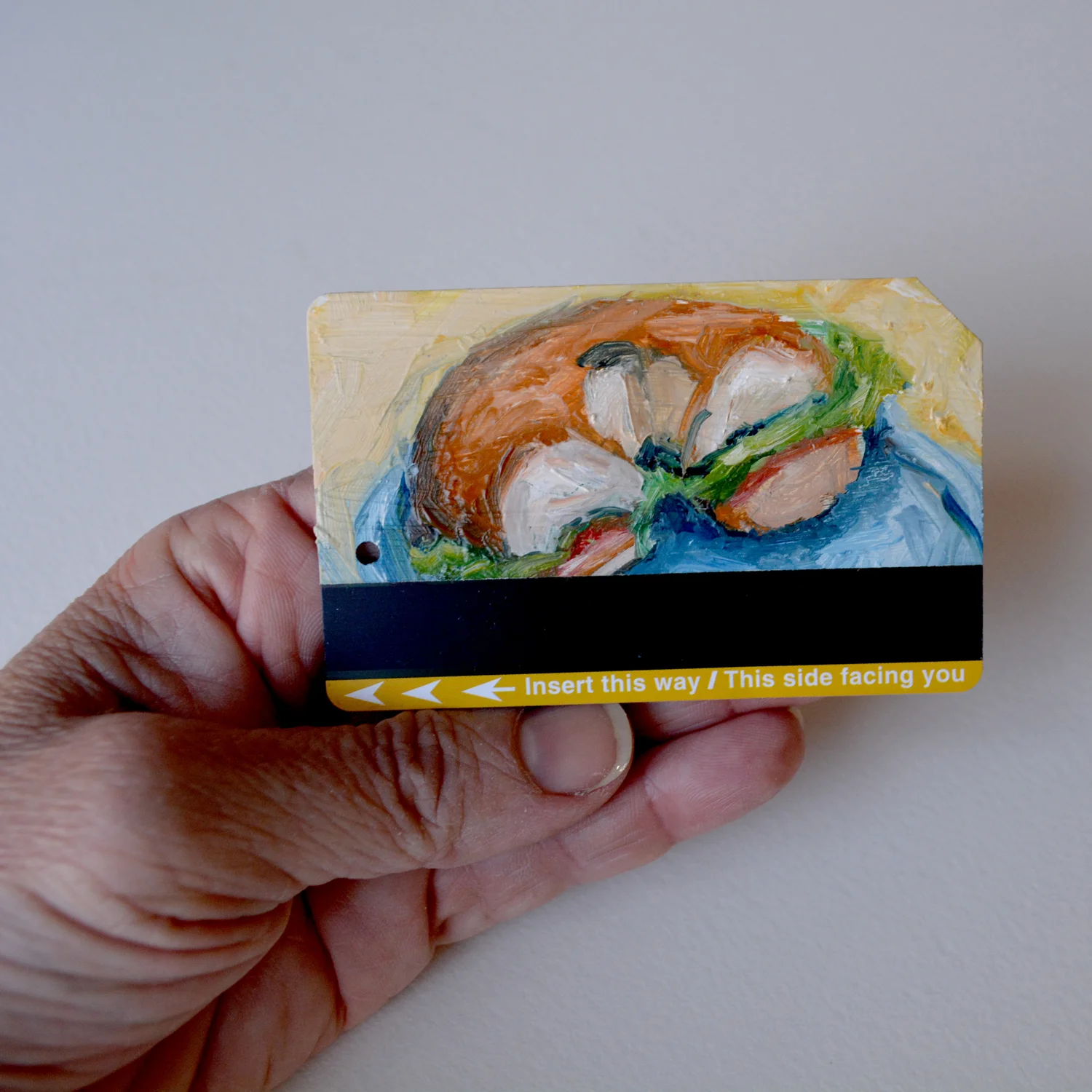 NYC Subway Card Bagel No. 19