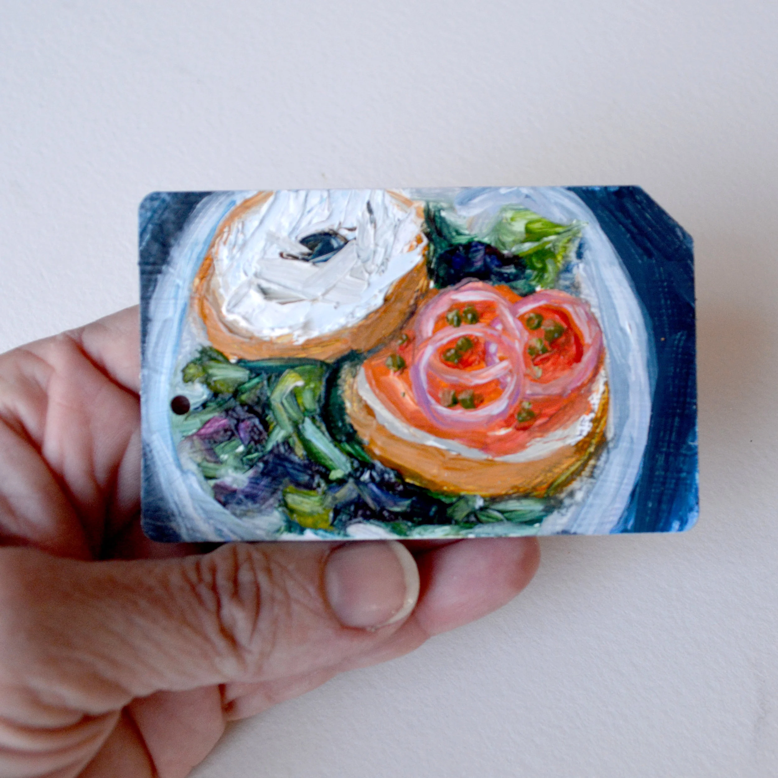 NYC Subway Card Bagel No. 17