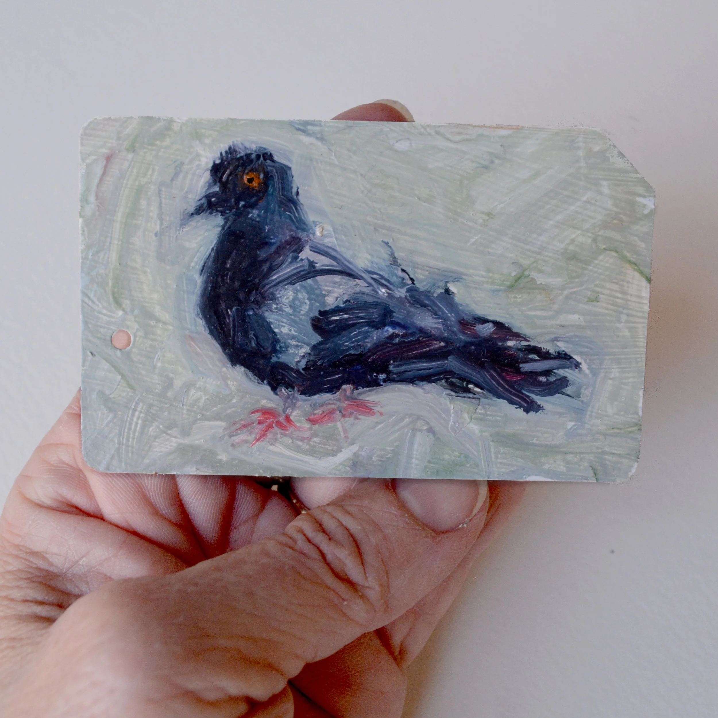 NYC Subway Card Pigeon No. 13