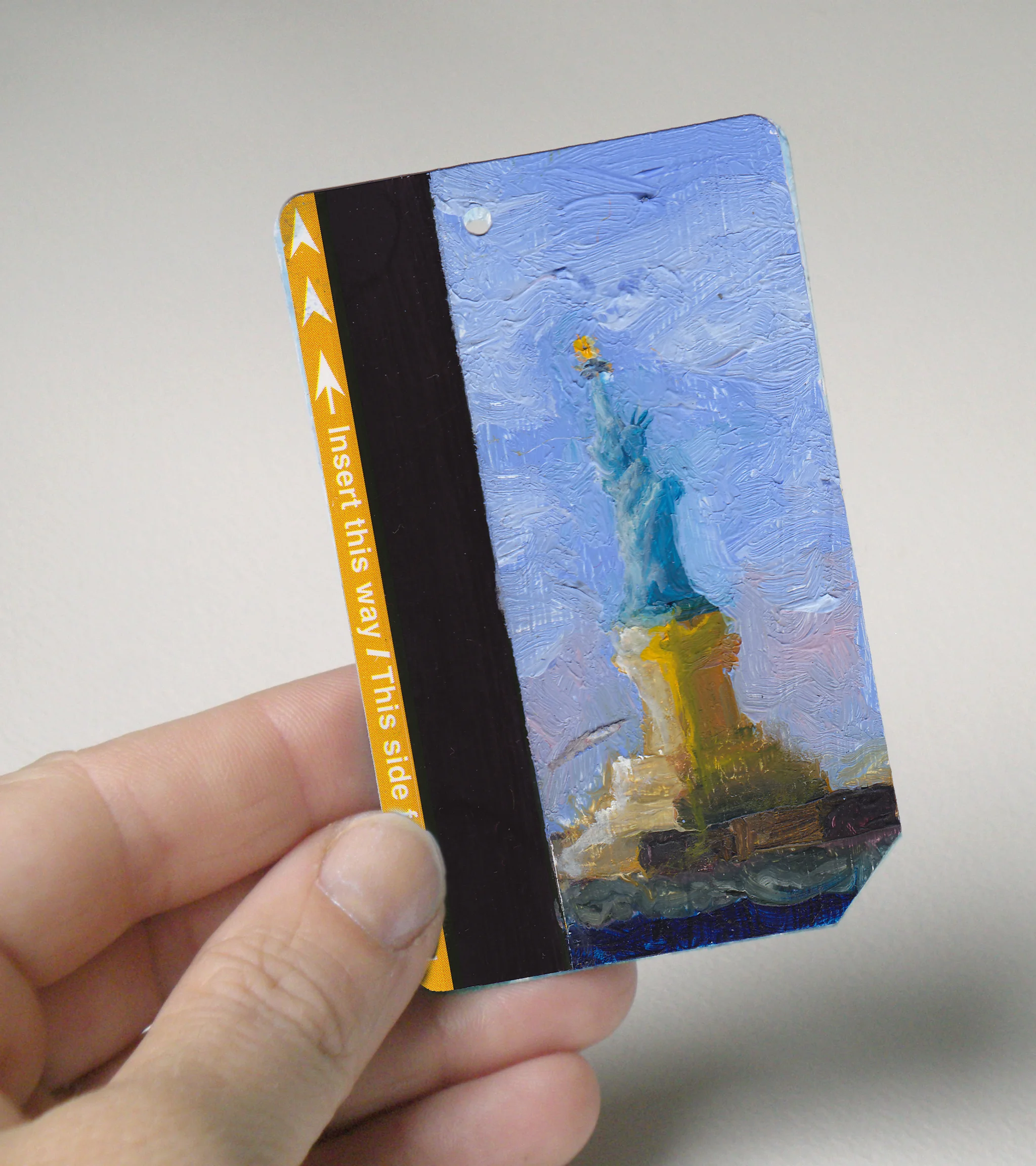 NYC Subway Card Statue of Liberty No. 2