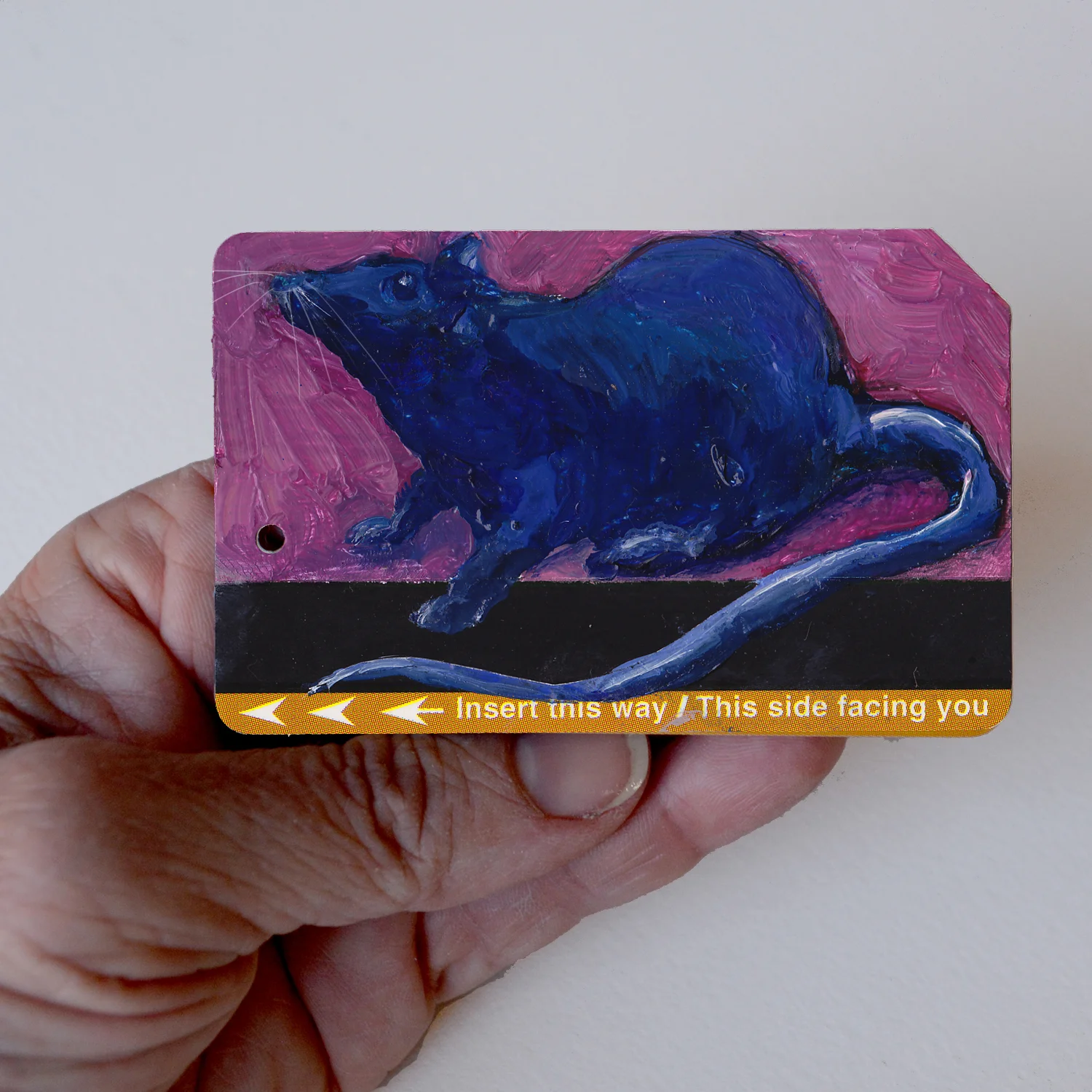 NYC Subway Card Rat No. 1