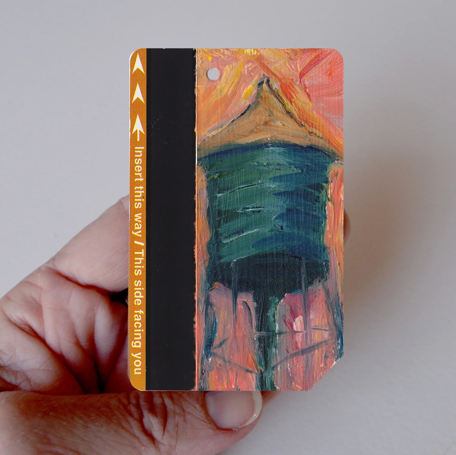 NYC Subway Card Water Tower No. 22