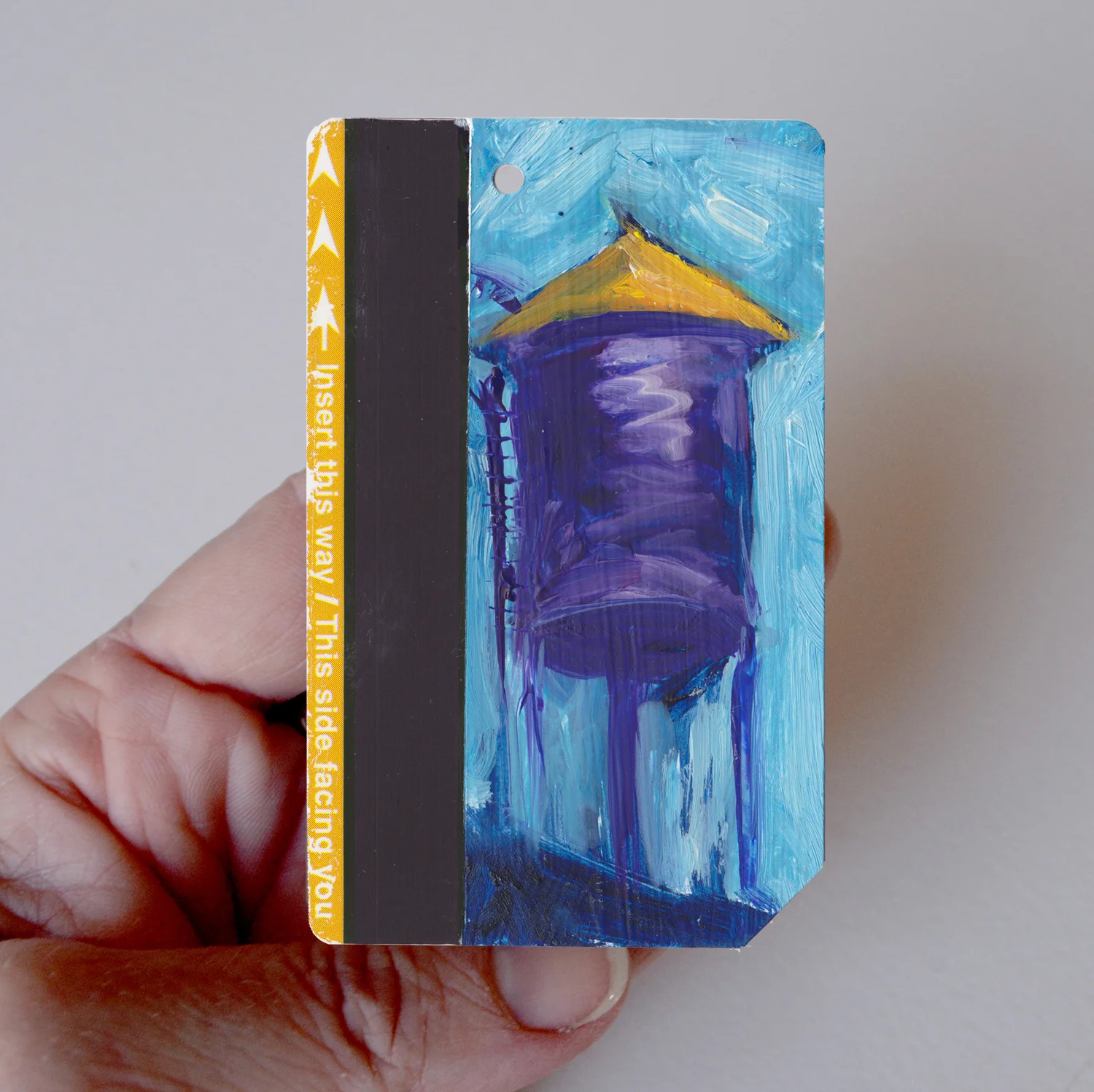 NYC Subway Card Water Tower No. 21