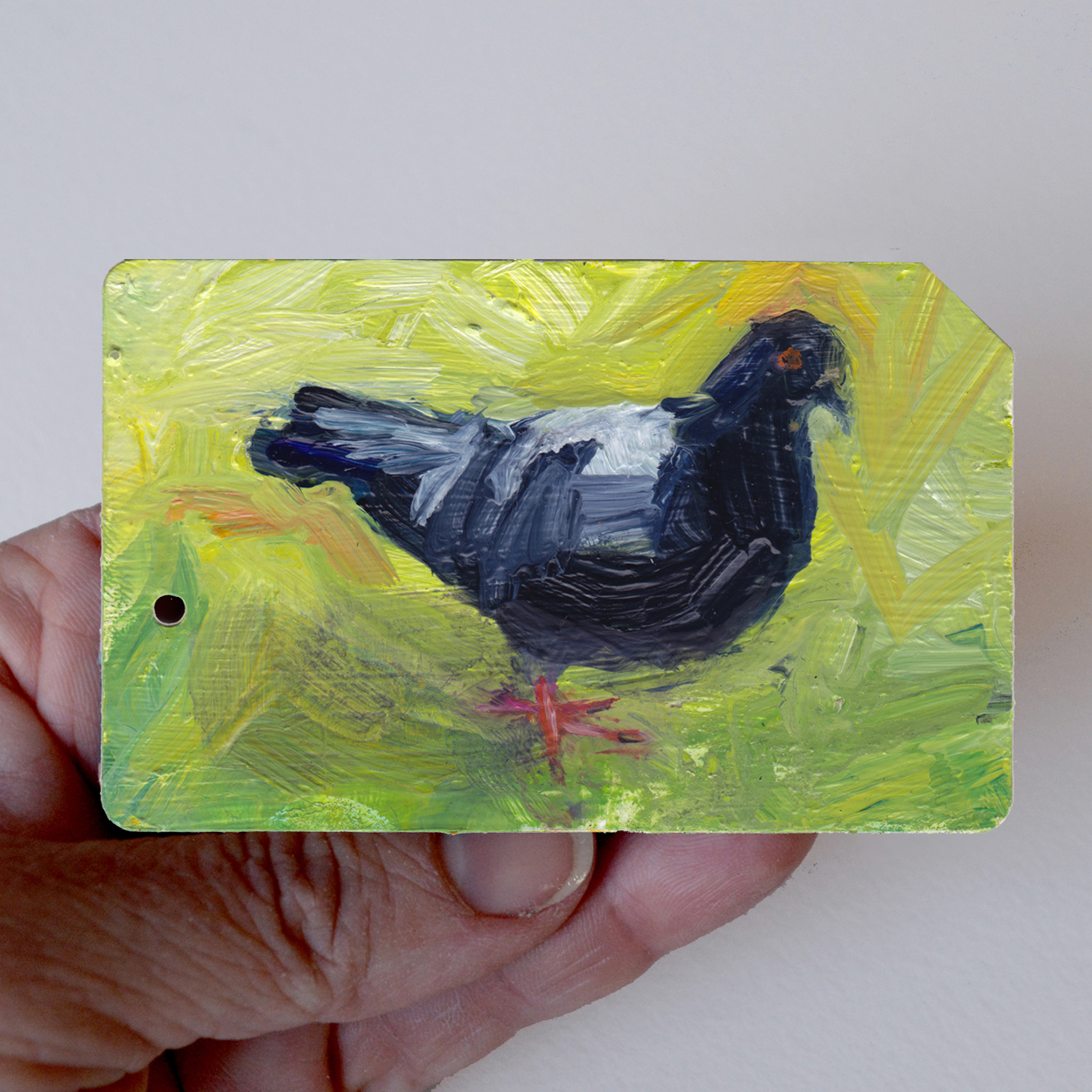 NYC Subway Card Pigeon No. 7  