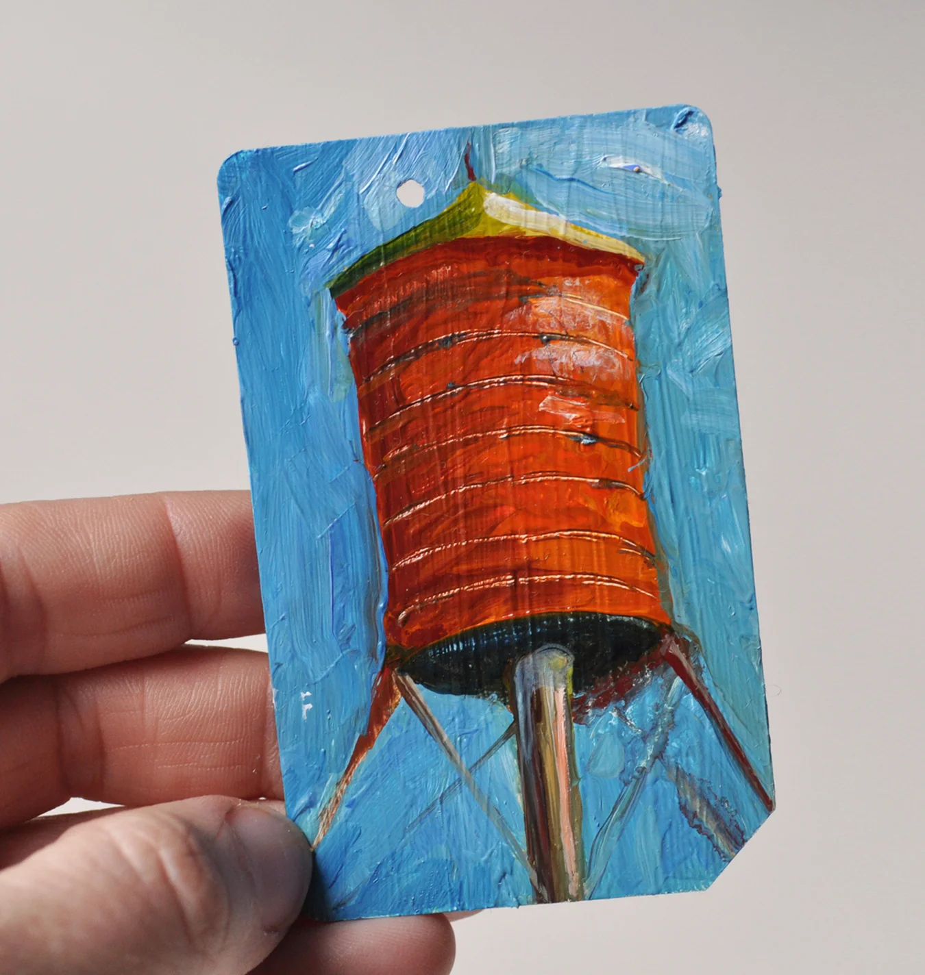 NYC Subway Card Water Tower No. 11