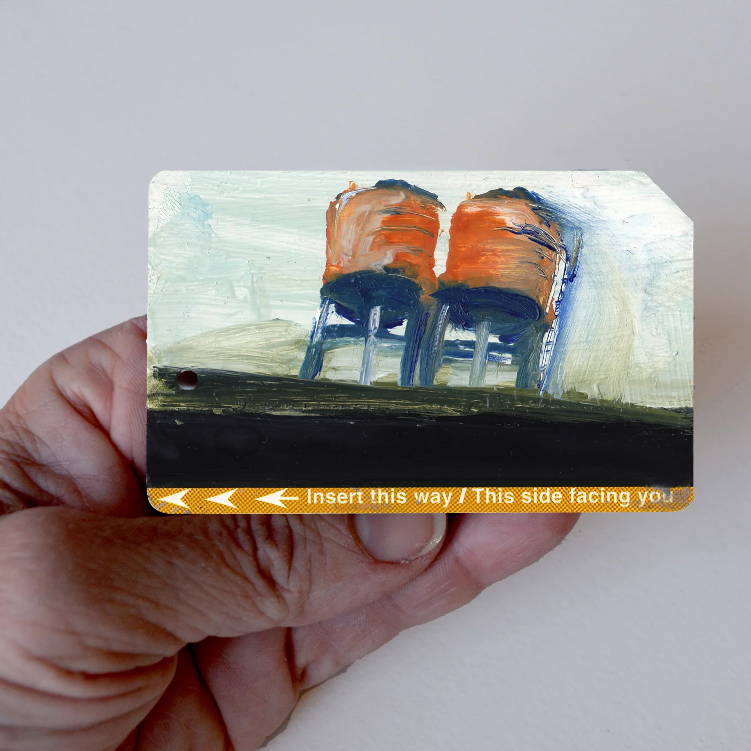 NYC Subway Card Water Tower No. 5