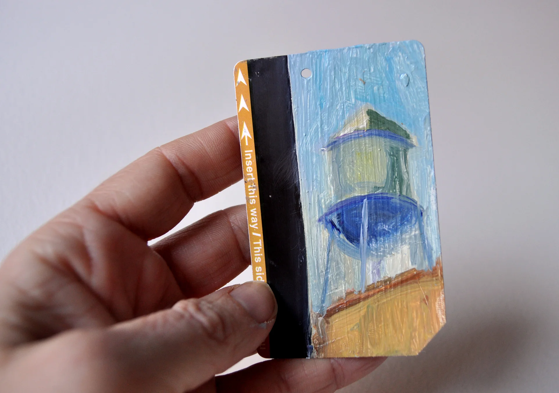 NYC Subway Card Water Tower No. 2