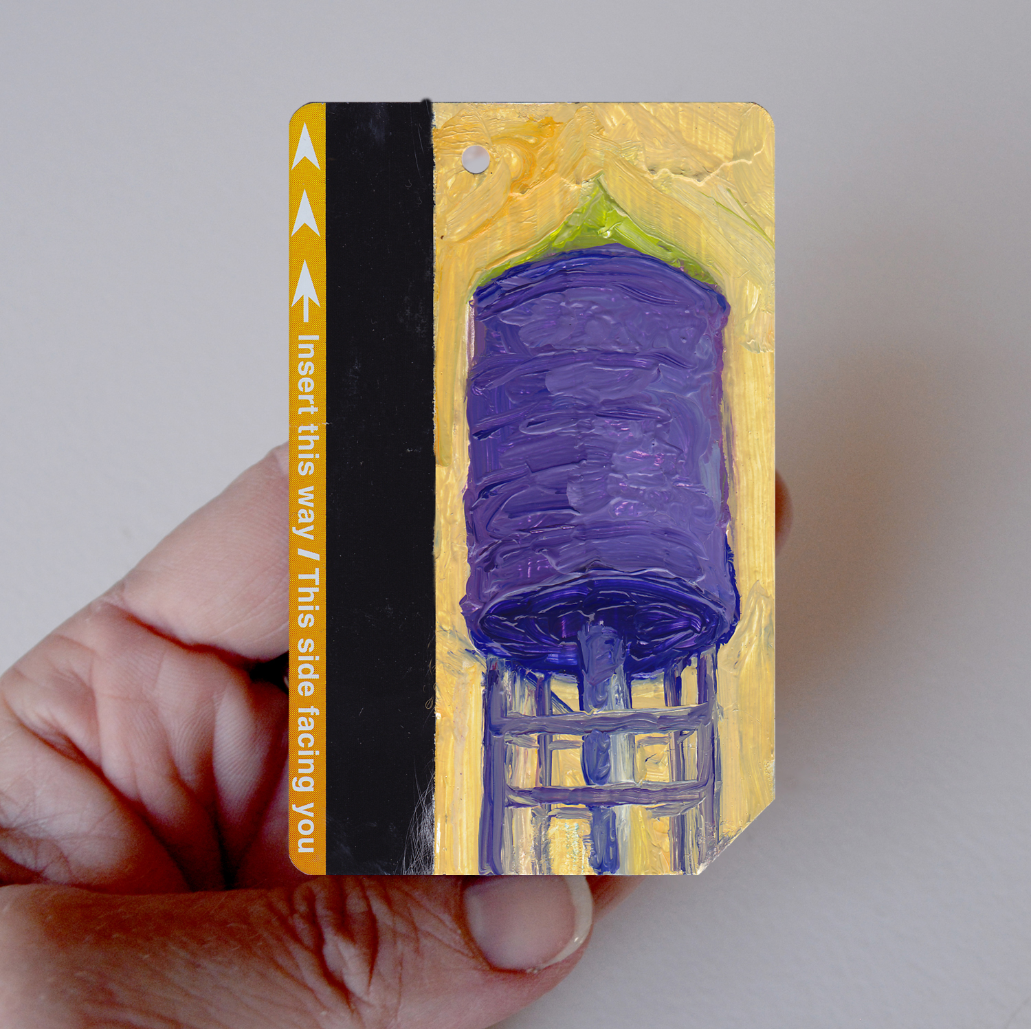 NYC Subway Card Water Tower No. 8