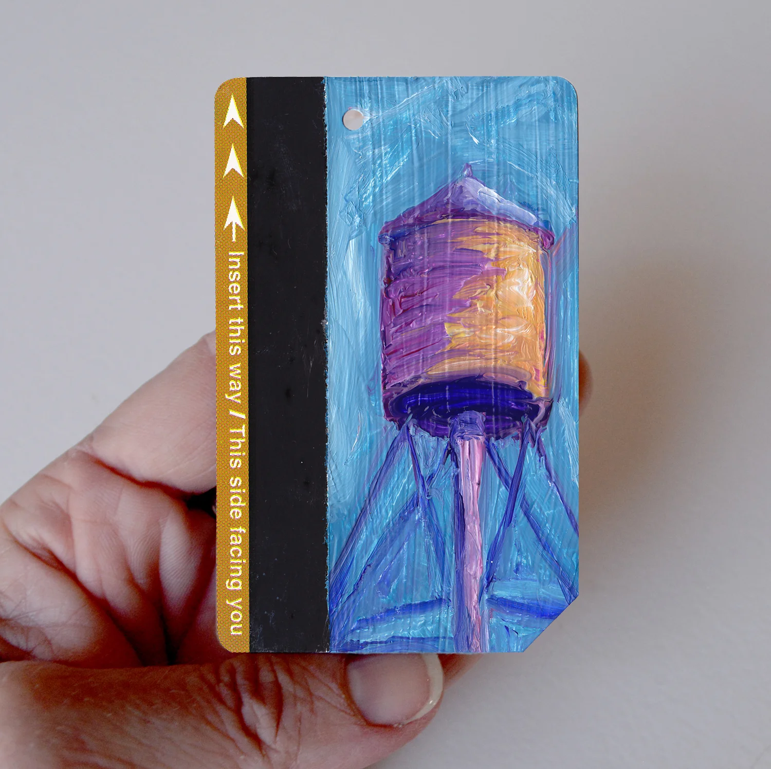 NYC Subway Card Water Tower No. 9