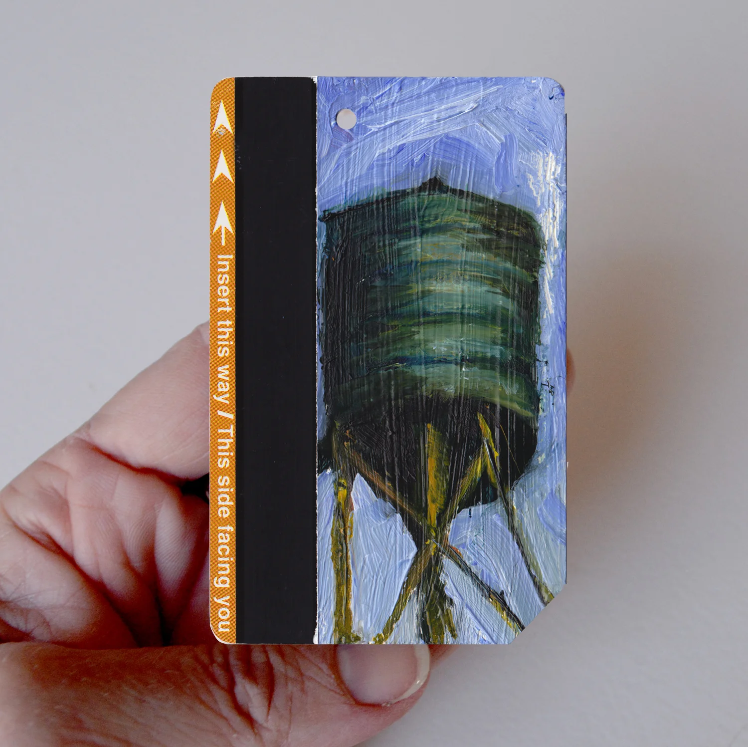 NYC Subway Card Water Tower No. 19