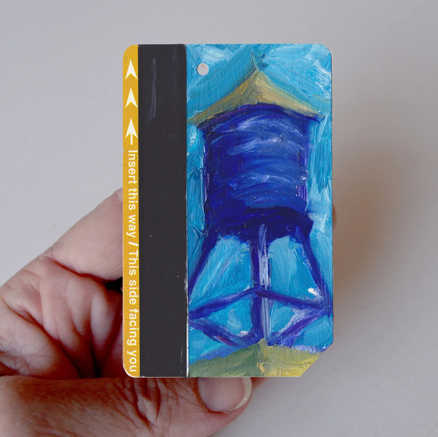 NYC Subway Card Water Tower No. 20
