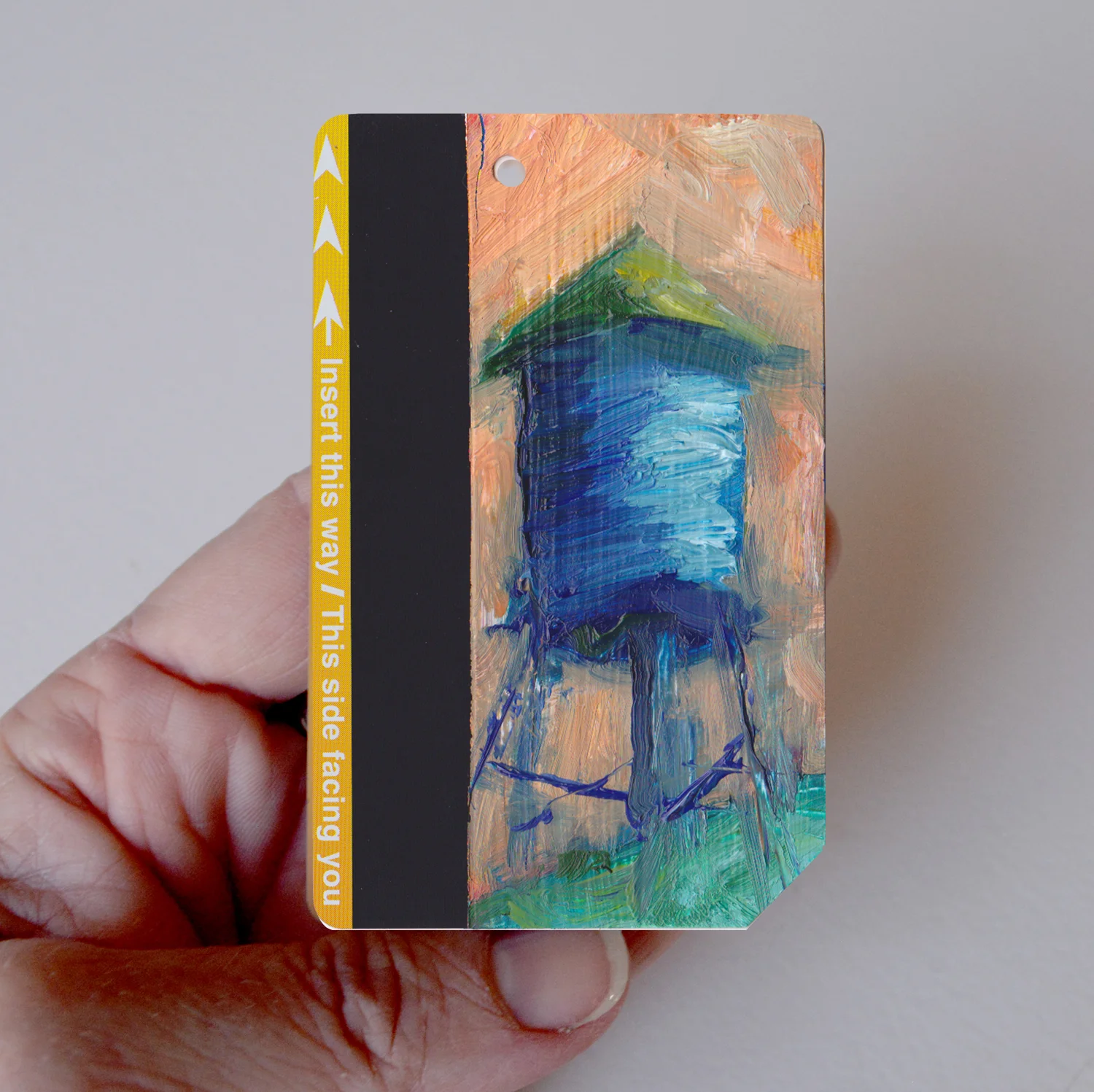 NYC Subway Card Water Tower No. 17