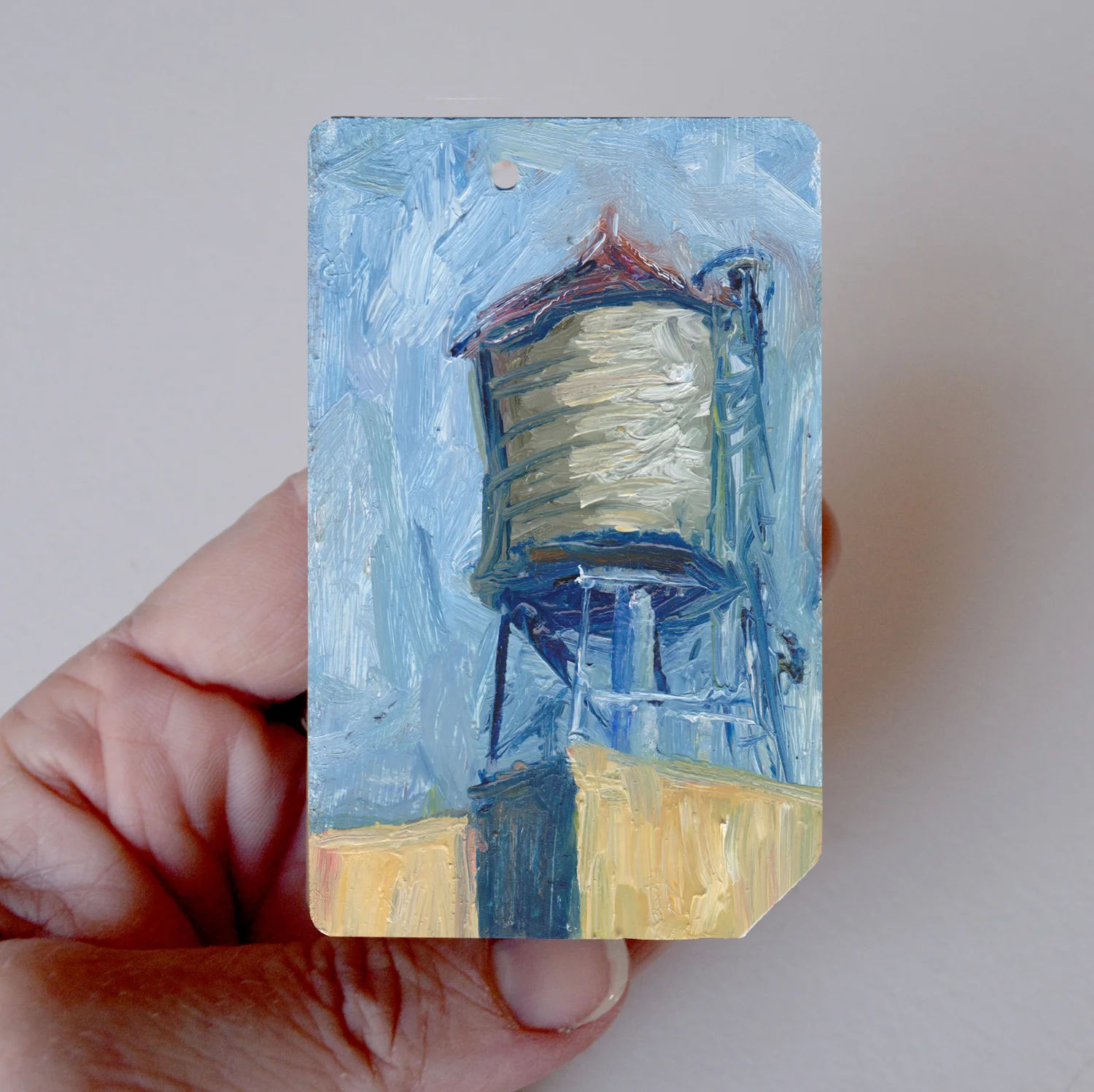 NYC Subway Card Water Tower No. 27