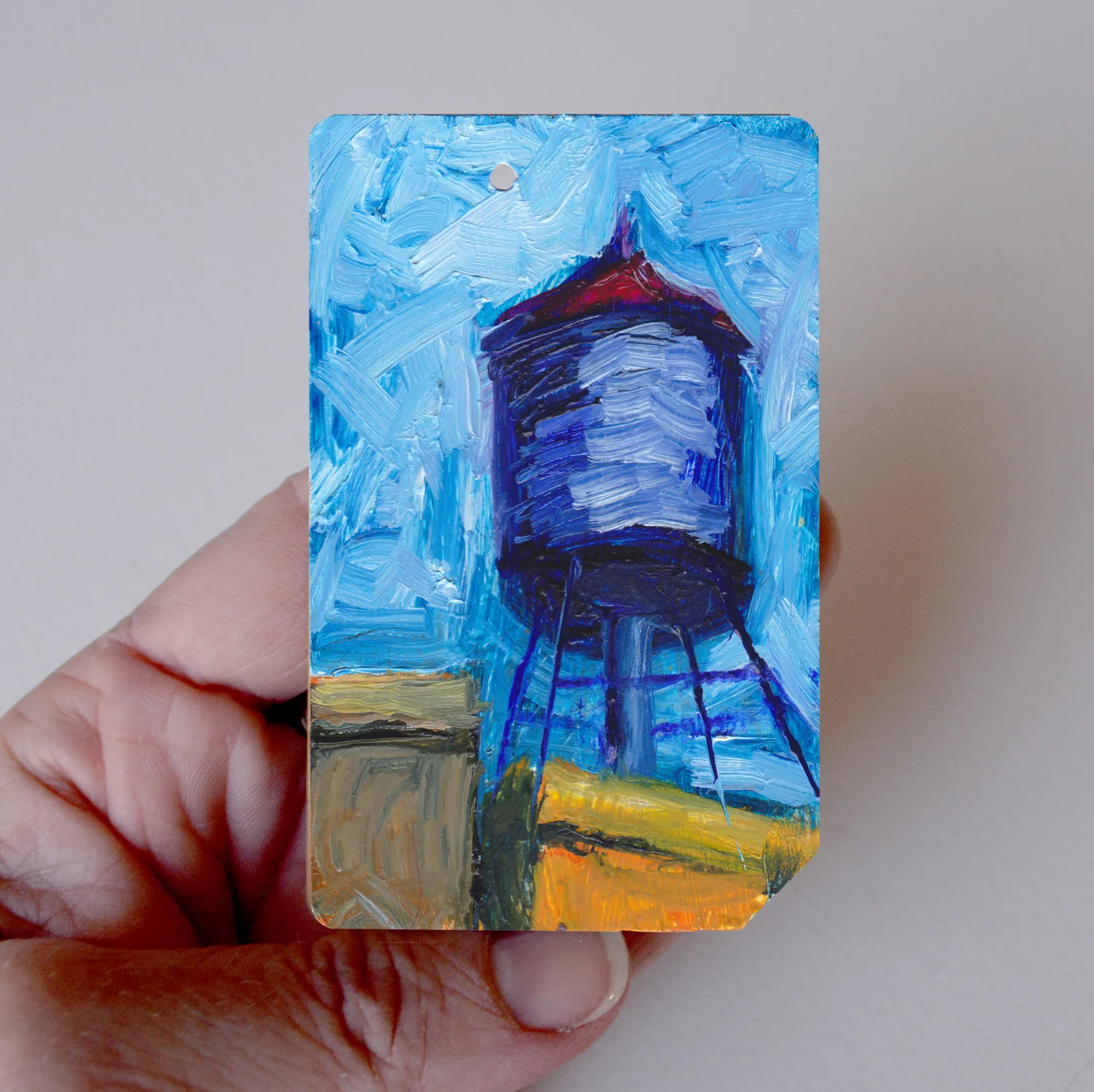 NYC Subway Card Water Tower No. 28