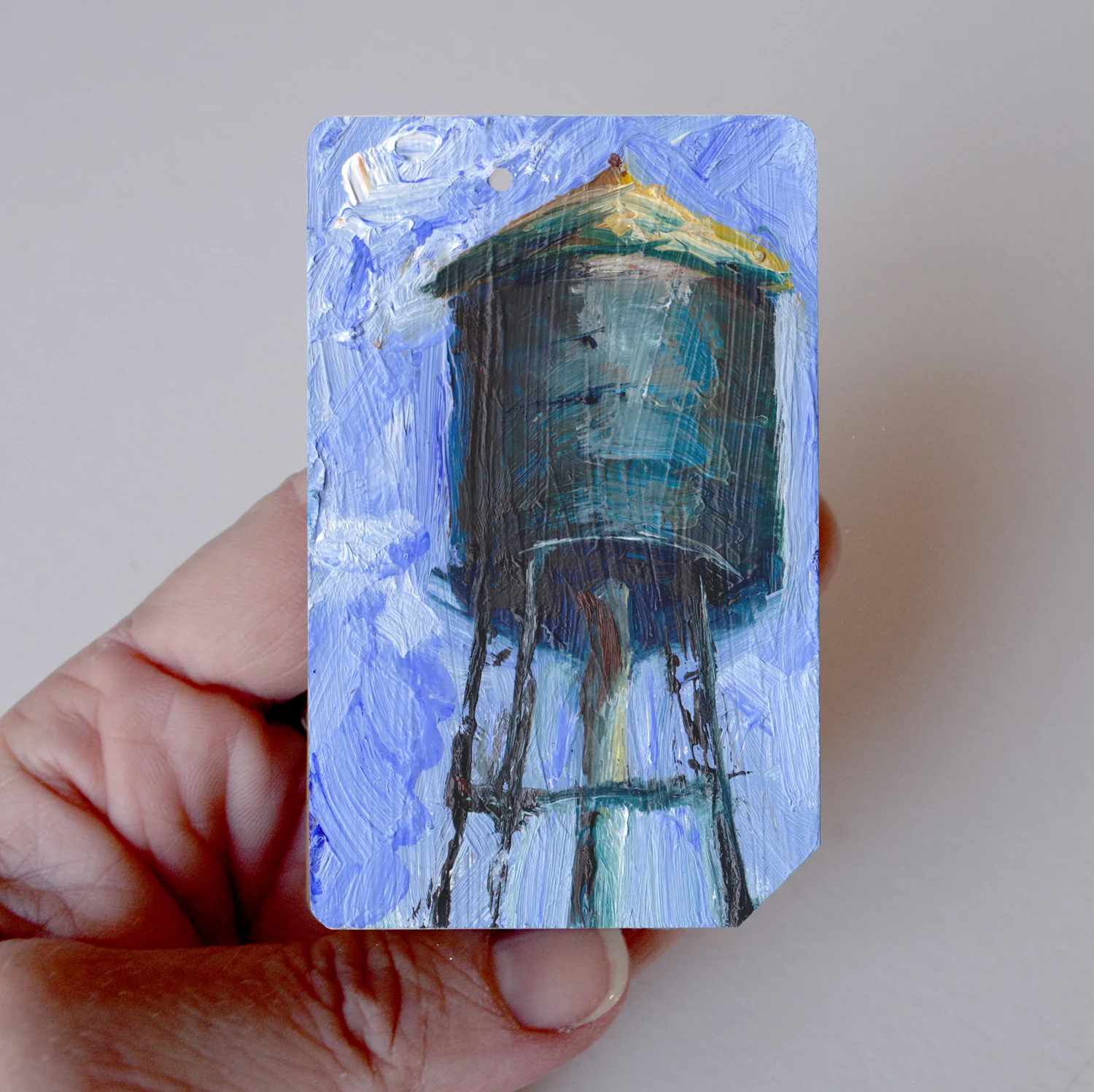 NYC Subway Card Water Tower No. 29