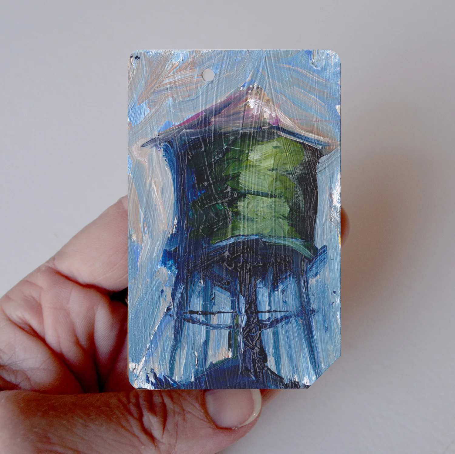 NYC Subway Card Water Tower No. 30