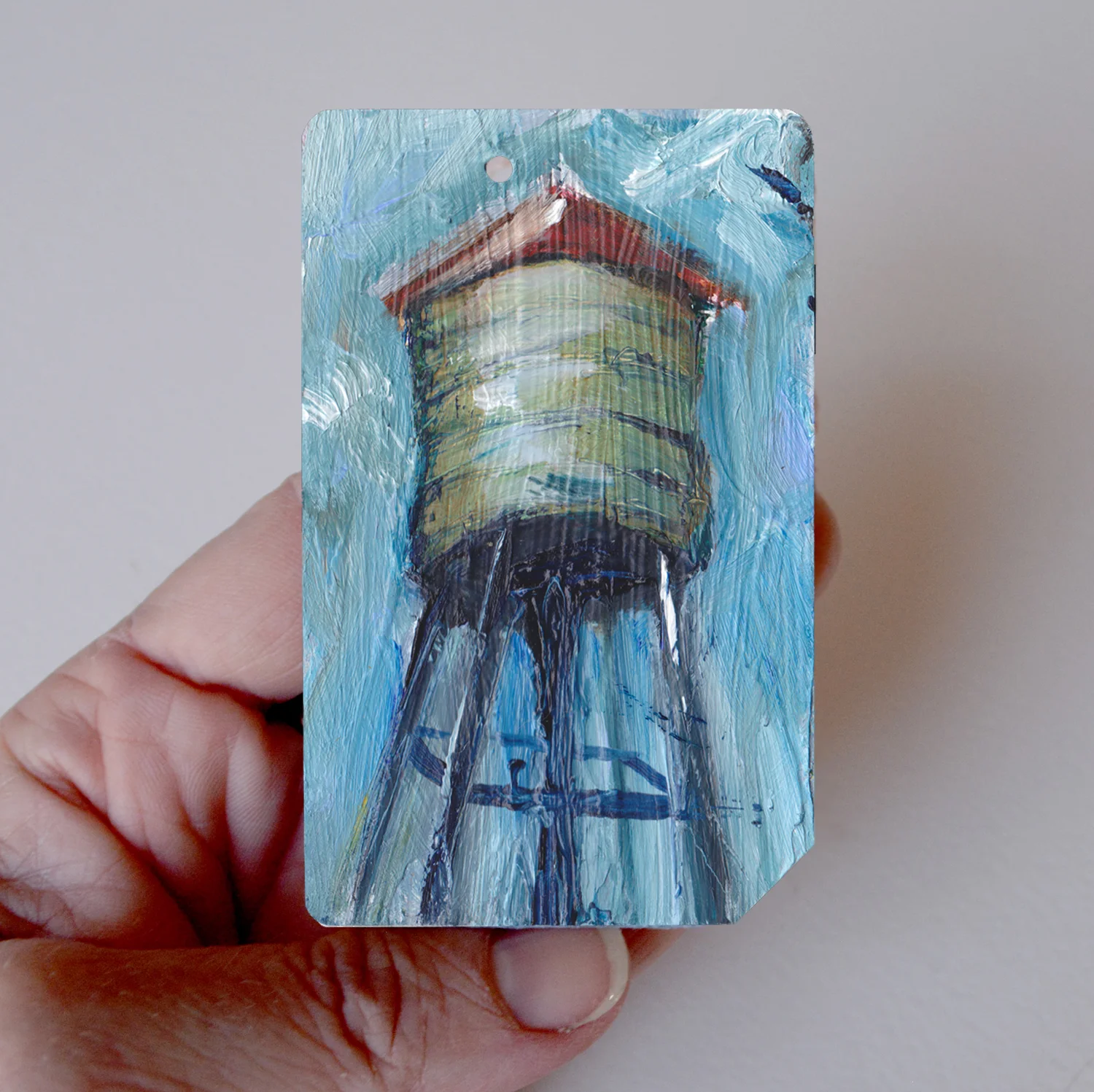 NYC Subway Card Water Tower No. 32