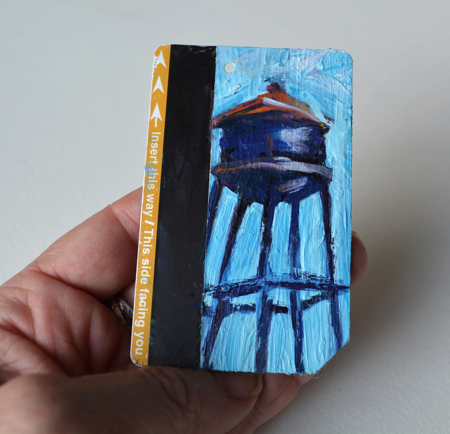 NYC Subway Card Water Tower No. 36